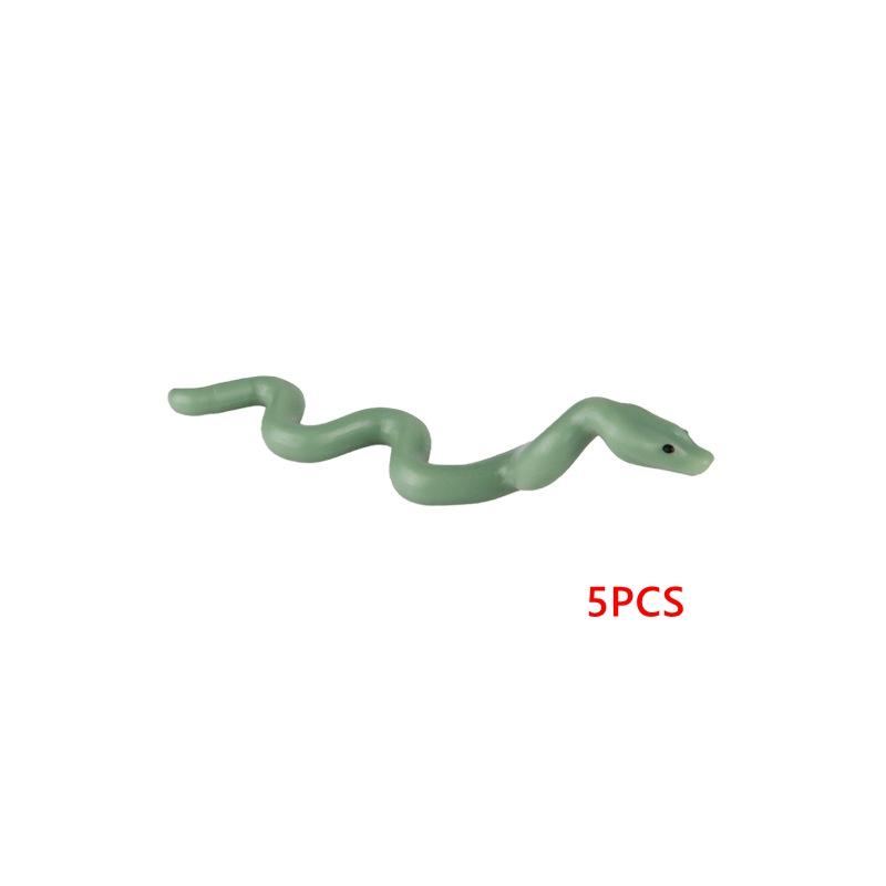 5PCS/Set Animals Cute Cat Pig Snake Figures DIY Building Blocks Toys for Children Gifts Toy Colorful Animal 38801 13786 1410pb01