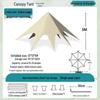 Ning Ju Li Outdoor Camping Sunshade Tarp