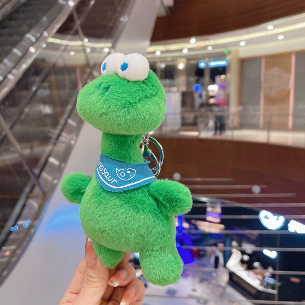 Подарки Зеленый Динозавр Кукла Плюшевый Динозавр Брелок Динозавр Плюшевый Брелок Рюкзак Подвеска