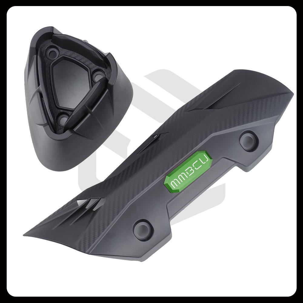 For SYM DRGBT MMBCU DRG 150 158 Motorcycle Exhaust Cover Heat ulation Cover Muffler Cover Combat Wind Exhaust pipe decoration