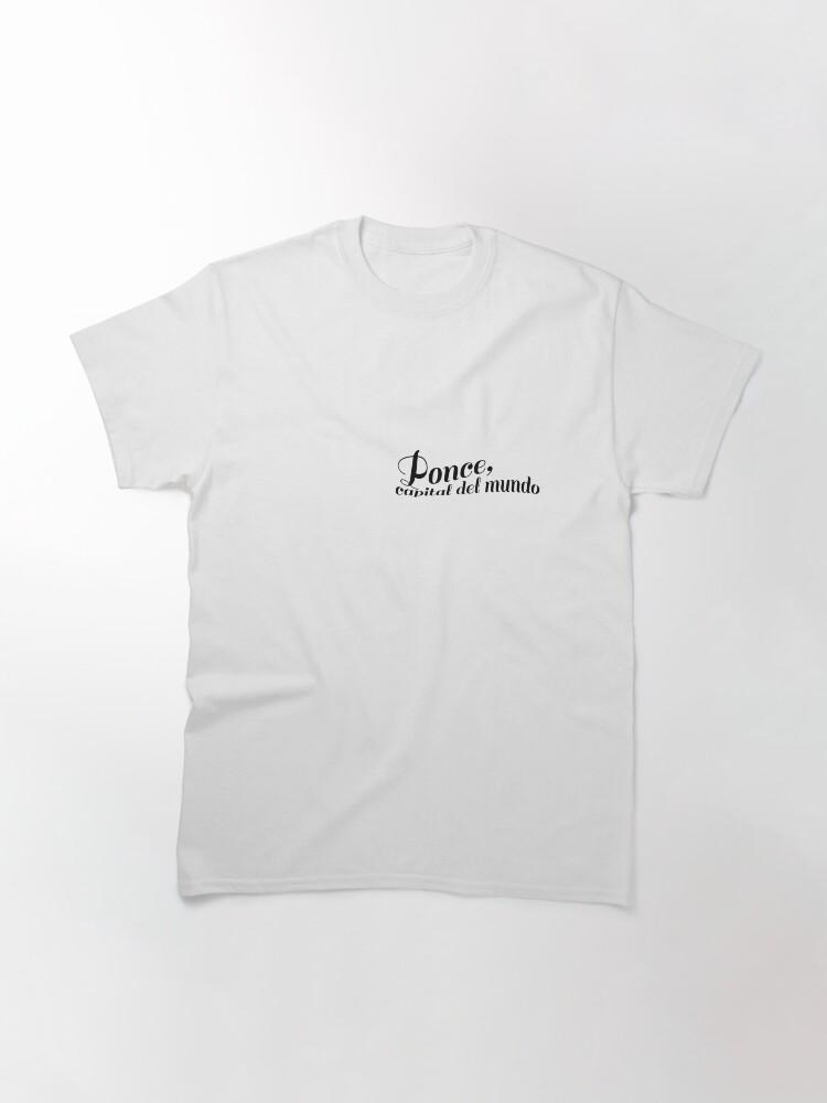 Héctor Lavoe Ponce, Capital del Mundo! Classic T-Shirt