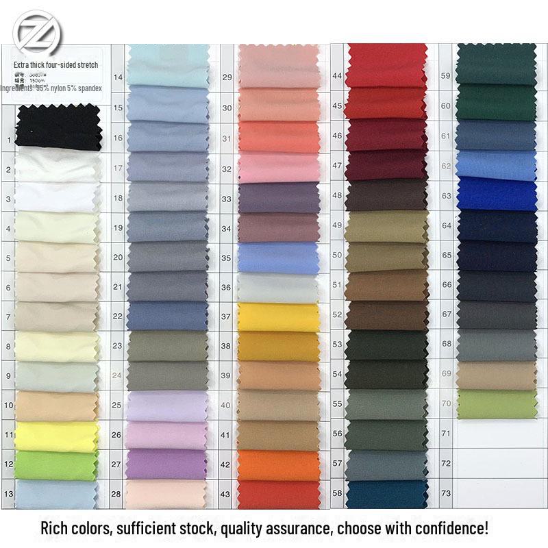 160 г сверхплотная 100D ткань, растягивающаяся в четыре стороны, для модных брюк и ханьфу