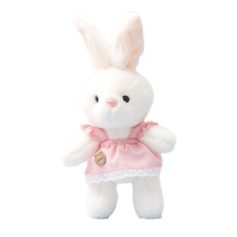 Hoodie Bunny Plush Keychain Toy Doll Cute Gift For Kids And Backpack Decoration