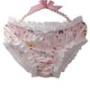Женские Трусы AICHENS с Мультяшным Принтом, Оборками и Лентой, Размер M 50336BSN-P