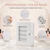 150pcs Plastic Nail Color Display Book Nail Polish Card Holder  Personal Art Organization