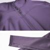 S-3XL Женская спортивная куртка облегающего кроя с длинными рукавами, пальто для фитнеса, топы для йоги с отверстиями для больших пальцев, спортивная куртка, толстовки для тренировок
