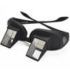 EITO Prism Reflective Eyeglasses for Sleeping, Reading, and Watching TV While Lying Down, Black