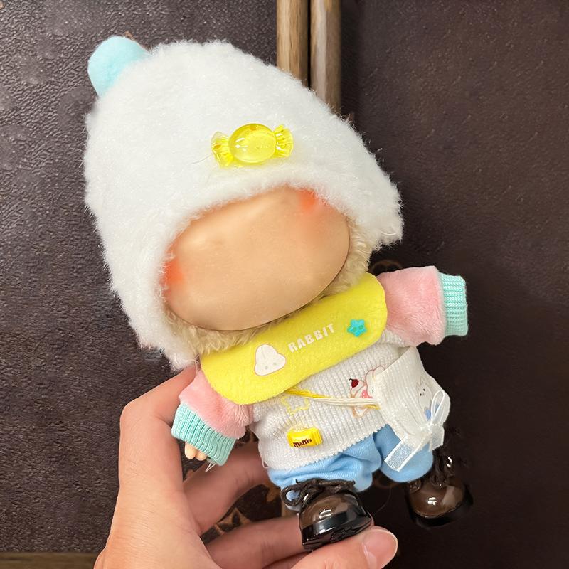 Модный набор одежды для плюшевой игрушки 17 см - Милые наряды и аксессуары для игры и коллекционирования, праздничная одежда, нарядная одежда