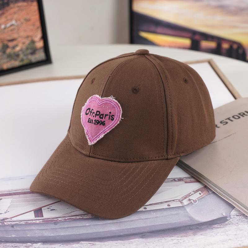 Новая шляпа для женщин, бейсболка с жестким верхом на осень и зиму, модная и стильная, солнцезащитная и солнцезащитная шляпа, любовь
