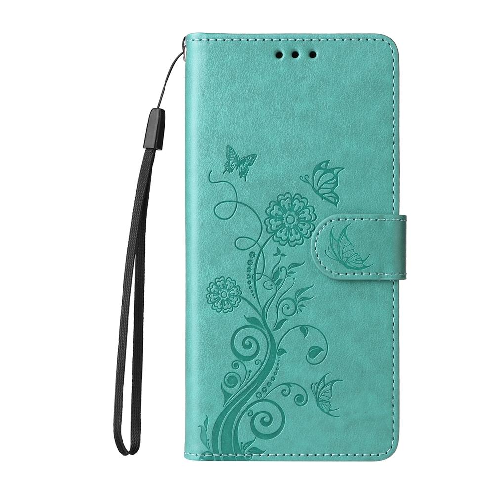 Магнитный кожаный кошелек-книжка для телефона Xiaomi Redmi Note 15 Pro Plus 4G 5G, обложка с подставкой, тиснение цветок бабочка