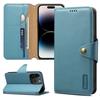 Denior Подходящий защитный чехол-книжка для iPhone17Pro Держатель-кошелек для карт Apple 16Pro Чехол для мобильного телефона 15