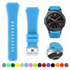 Ремешок 20 мм 22 мм для Samsung galaxy watch4 44 мм/40 мм 5 pro active 2 Gear s3, силиконовый браслет Correa, браслет Huawei Watch gt2/3/2e