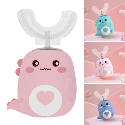 Электрическая звуковая зубная щетка для детей 2-6 лет U-образная детская зубная щетка Инструменты для чистки зубов