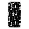 Чехол для телефона iPhone 17 Чехлы iPhone Air 16 15 12 13 14 Pro Max 7 8 Plus 16Pro iPhone11 Прозрачный Мягкий Чехол искусство шахматной доски
