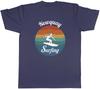 Personalised Surfing Ocean Beach Unisexs Unisex TShirt Tee Gift