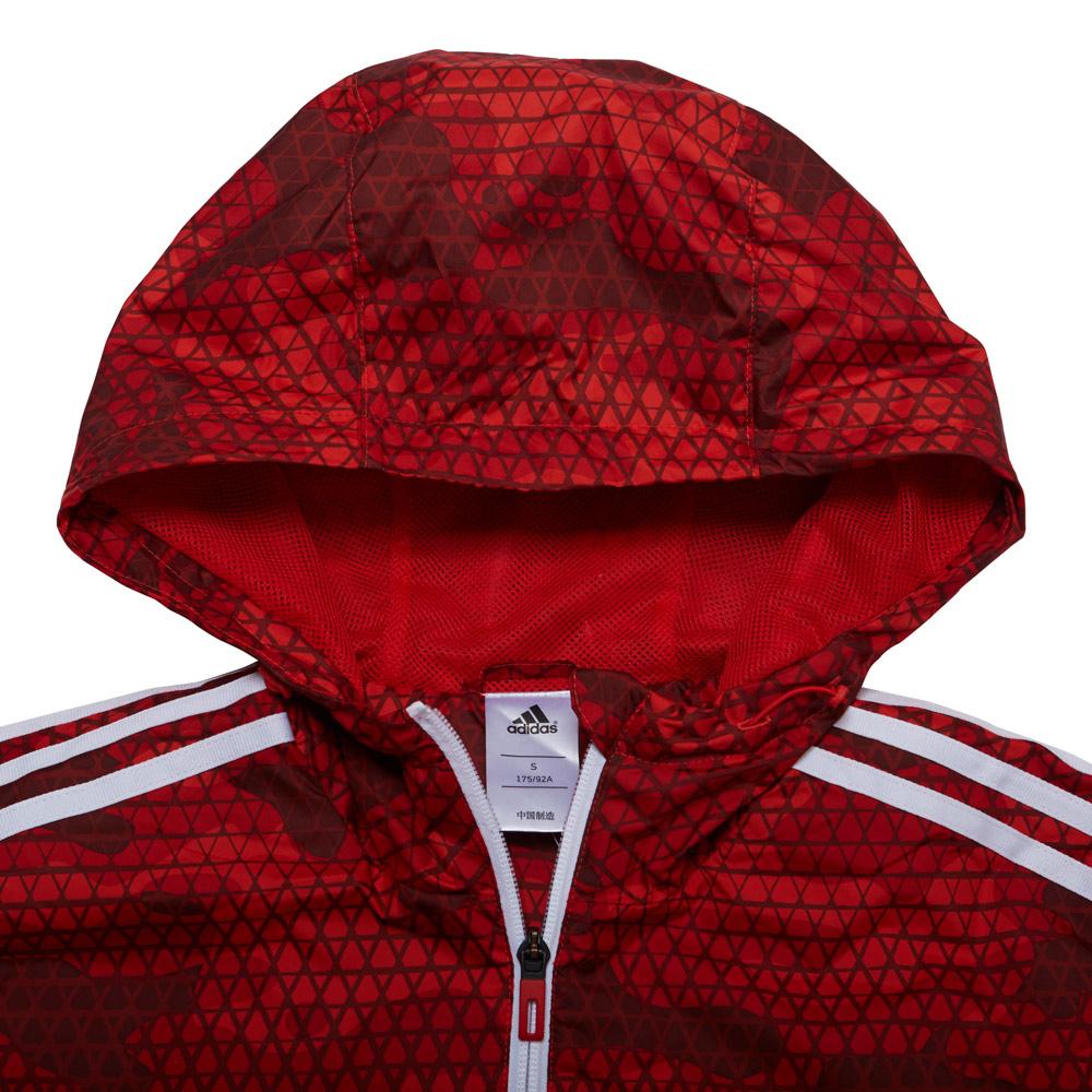 adidas Куртки Мужские Красные С капюшоном Умеренные Другое AJ3670