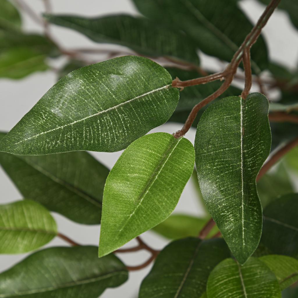 Artificial Tree Artificial Plant Ficus Height 1.5 M Trunk Branches Vine Lichen Leaves Great Realism Pot Included