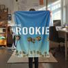 1PC THE ROOKIE Patterned Flannel Blanket Suitable For All Seasons for Home Decor Warmth and Comfort Gifts Holiday Present