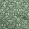 Cotton Flex Forest Green Fabric Asian Block Quilting Supplies Print Sewing Fabric By The Yard 40 Inch