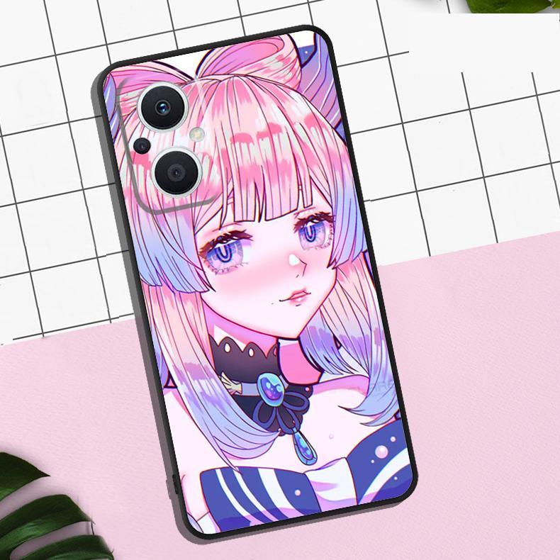 Чехол Sangonomiya Kokomi Genshin Impact Для OPPO Reno 13F 13 12 12F 11 11F 8T 7 8 10 Pro OPPO Find X8 Pro X6 X3 X5 Lite