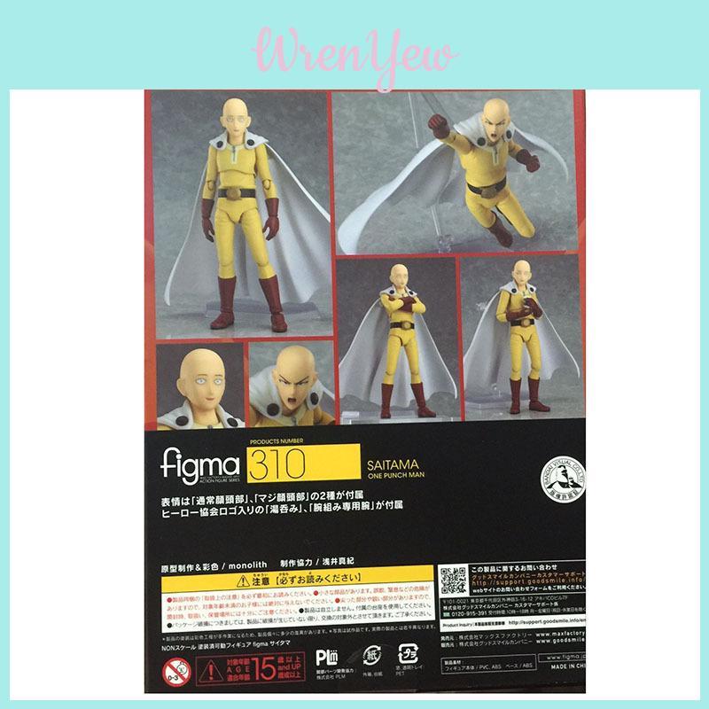 Премиальное качество Новинка Figma Ванпанчмен Сайтама Герой ПВХ Фигурка 15см Аниме Игрушка Фигурка Коллекционная