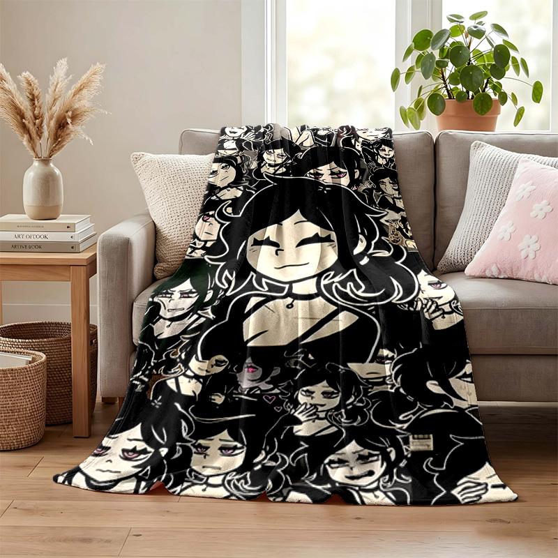 Ashley And Andrew blanket Flannel Blanket Soft Cozy Plush Throw for Sofa Bed Lightweight Home Decor
