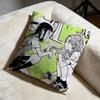 Trendy KKoga Mitsukied Cushion Cover Soft Decorative Pillow Case Suitable for Bedroom Sofa Car Travel Use