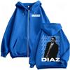Omakase Alvaro Diaz Album Tour Zipper Hoodies Men's Harajuku Streetwear Jacket Sweatshirt Coats Hoodie