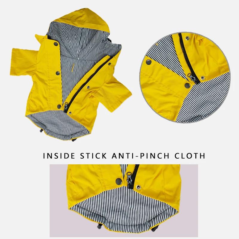 Waterproof Large Dog Raincoat Windproof Pet Jacket Winter Warm Coat for All Breeds Labrador French Bulldog Dog Clothes