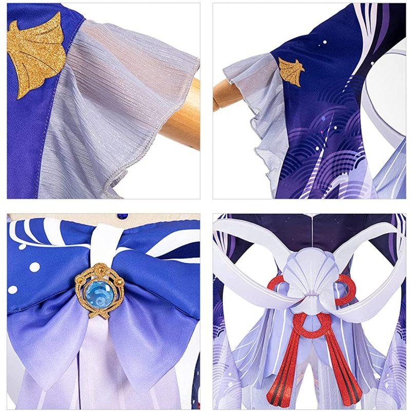 Сангономия Кокоми Косплей Костюм Хэллоуин Косплей Платье