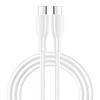iPhone 16 USB-C To Cable [PD Compatible 3A Fast Charging Tangle-free Cable] Type C Adopts Silicone Material Type-C / 15 Galaxy iPad Pro MacBook