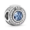 Silver Plated Blue Starry Sky Pendant Alloy Set Star Earth Bead Bracelet & Necklace DIY Jewelry Accessories Series