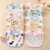 Baby Burp Cloths Nursing Bibs Kid Infant Newborn Drooling Apron Feeding Bibs Newborn Ushaped Baby Bib Baby Supplies