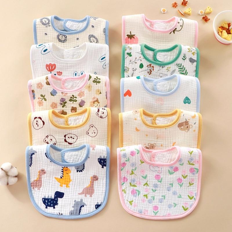 Baby Burp Cloths Nursing Bibs Kid Infant Newborn Drooling Apron Feeding Bibs Newborn Ushaped Baby Bib Baby Supplies