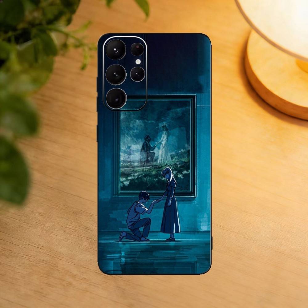 Летний Призрак Томоя Аой Рё Чехол для Телефона Для Samsung S25,S24,S21,S22,S23,S30,Ultra,S20,Plus,Fe,Lite Черный Корпус