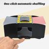 Машинка для тасовки карт с батарейным питанием, автоматическая машина для тасовки карт, удобная машинка для тасовки игральных карт