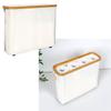 Large Capacity Toilet Paper Storage Bin Holds Up To 24 Rolls Bathroom Organizers Portable for Small Space Saving