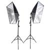Andoer Photography Studio Softbox Lighting Kit 2pcs 135W Light Bulbs 2pcs Light Stand 2pcs Single