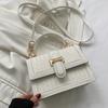 Ретро Корейская Версия Модная и Минималистичная Модная Сумка Женская Сумка Текстурная Маленькая Квадратная Сумка Сумка через плечо на одном плече ARI