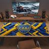 Boca Juniors Custom Name Large Size Mouse Pad Large Gaming Table Cushion Non-slip Laptop Tablet Big Mousepad XXL Mat Mini PC Playmat With Lock edge