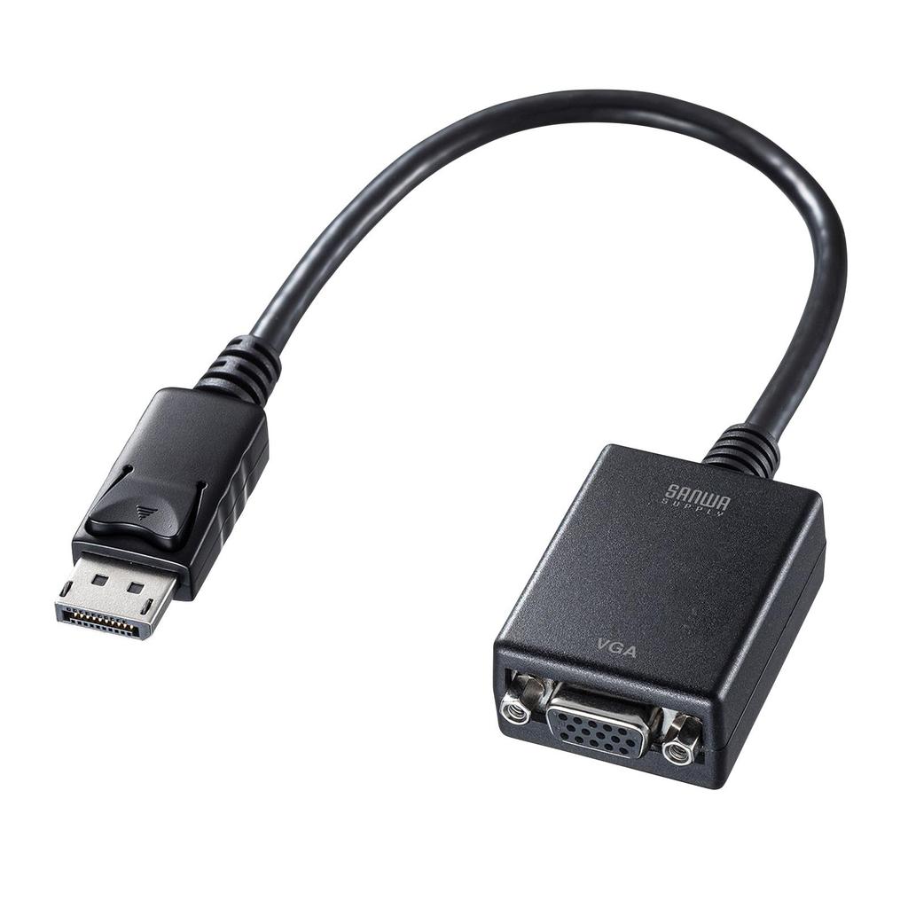 SANWA SUPPLY DisplayPort-VGA Conversion Adapter AD-DPV06