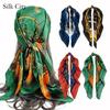 High-quality Luxurious Silk Scarves Headband Scarfs Neck Scarf For Women Chain Silk Scarf Women's Decorative Shawl
