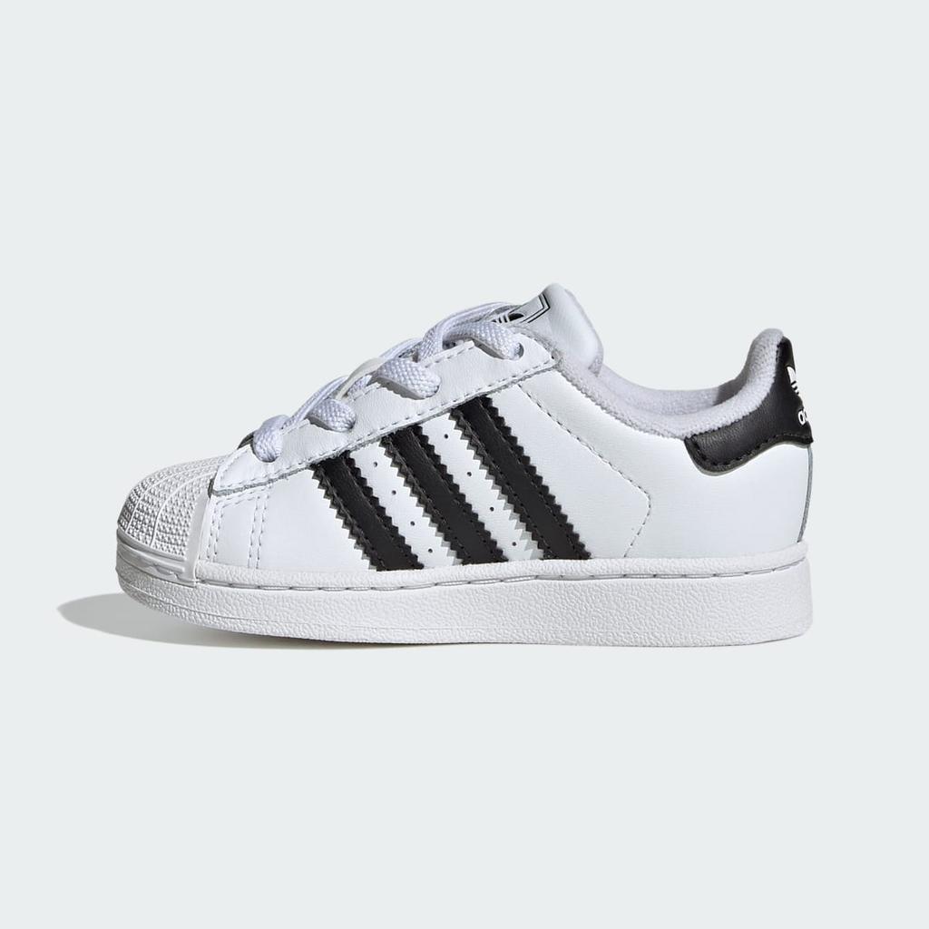 adidas SST II CF EL I IH6402 Kids' Originals Sneakers Cloud White / Core Black / Cloud White