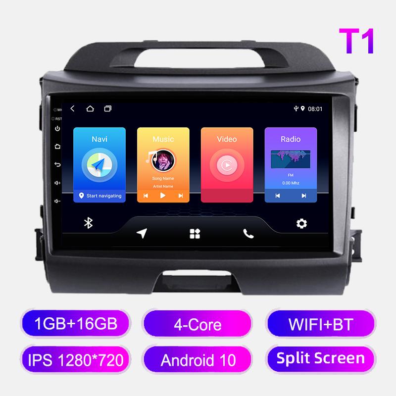 Android Car Radio For KIA Sportage 3 2010-2015 Multimedia Player Head Unit Stereo GPS Navigation BT WIFI 1+16GB