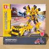 Zhegao Building Blocks Wasp Mech 2-in-1 Robot & Racing Car Assembly Toy - Perfect Gift for Boys