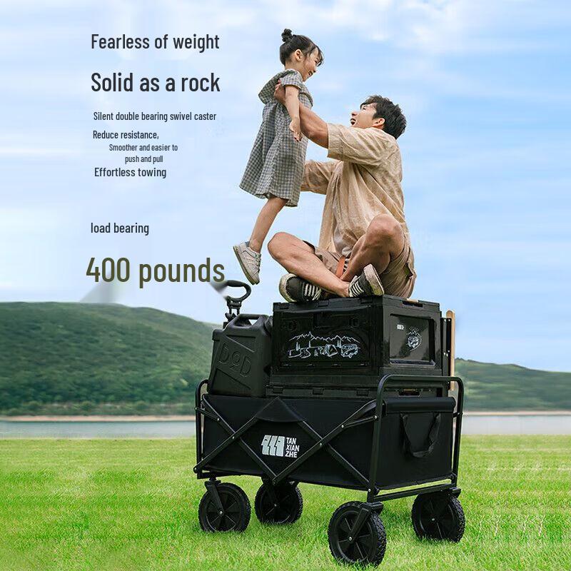 Outdoor Folding Camping Cart
