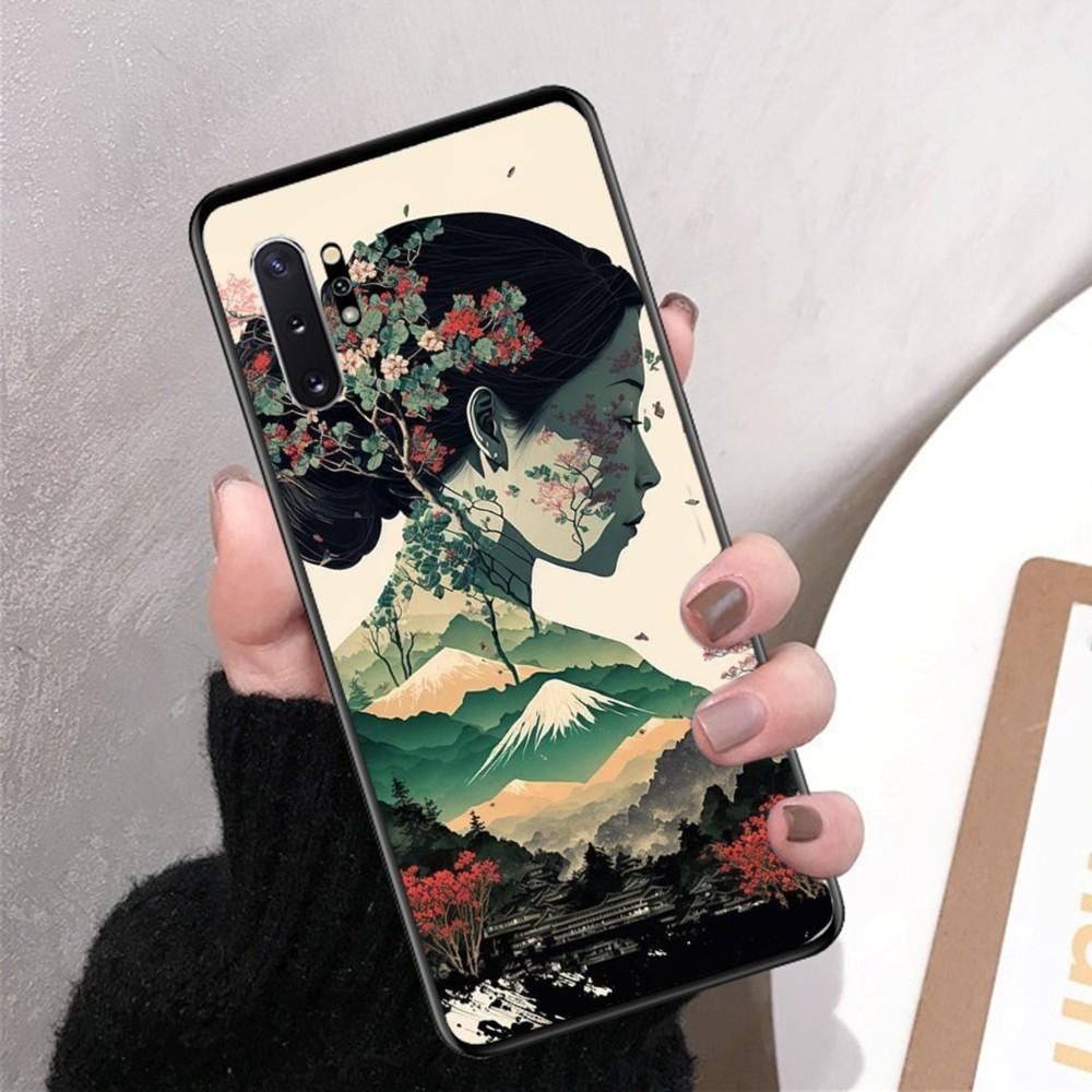 Чехол для телефона в японском стиле для Samsung Note 8 9 10 20 Pro Plus Lite M 10 11 20 30 21 31 51 A 21 22 42 02 03