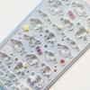 Милые 3D тисненые наклейки с котенком Китти и рыбкой-клоуном для декора телефона и планшета
