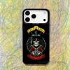G-Guns N R-Roses Band Phone Case For iPhone 17,16,15,14,13,12,X,8,Pro,Max,Plus,SE4,Air,Mini HD Black IMD Matte