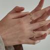 Meumdal Открытое кольцо с вырезами (золото)
